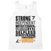Strong Independent Motivated Virgo Tank Top