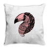 guacamaya bird amazonas wings Throw Pillow