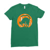 happy halloween Ladies Fitted T-Shirt