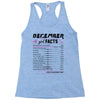 December Girl Facts Sagittarius Racerback Tank