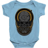 metal disk jockey Baby Onesie