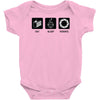 eat sleep science Baby Onesie