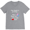 Our Family is Growing V-Neck Tee