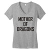 mother of dragons (4) Women's V-Neck T-Shirt