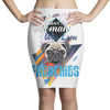 who loves frenchies Pencil Skirts