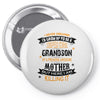 Super Cool Grandson Of A Freaking Awesome Mother Pin-back button