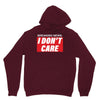 Breaking News i Don't Care Unisex Hoodie