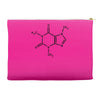 caffeine molecule t shirt coffee funny nerd xl Accessory Pouches