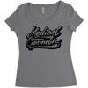 medical cannabis Women's Triblend Scoop T-shirt