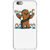 chewie and porgs iPhone 6/6s Case