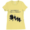 project bff Ladies Fitted T-Shirt