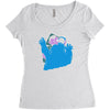 b is for blood sugar Women's Triblend Scoop T-shirt