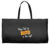 bump in the night Weekender Totes