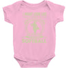 i might look like i'm playing softball Baby Onesie