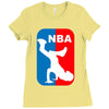 national breakdancing association breakdance Ladies Fitted T-Shirt