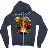 colorfu Zipper Hoodie