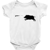 boar hunting Baby Bodysuit