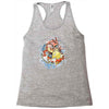 shining splash koi Racerback Tank