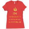 team damon salvatore Ladies Fitted T-Shirt