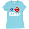 Finding Da Wae Shirt - Ugandan Knuckles Shirt Ladies Fitted T-Shirt