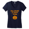 halloween is so my thing Women's V-Neck T-Shirt