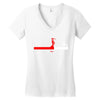 line Women's V-Neck T-Shirt