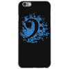 bass clef in blue iPhone 6/6s Case