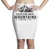 Faith Can Move Mountains Pencil Skirts