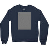 optical illusion skull, ideal gift or birthday present. Crewneck Sweatshirt