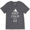 keep calm i'm a dj V-Neck Tee