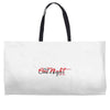 one night with me Weekender Totes