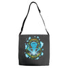 existence is pain Adjustable Strap Totes