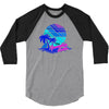 spaceship eart 3/4 Sleeve Shirt