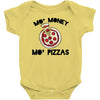 mo money mo pizzas 1 Baby Bodysuit