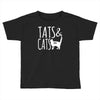 tats and cats Toddler T-shirt