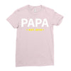 papa Ladies Fitted T-Shirt