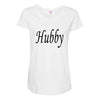 hubby Maternity Scoop Neck T-shirt