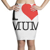 i love mum Pencil Skirts