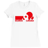 boards of canada boc Ladies Fitted T-Shirt