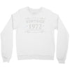 vintage 1972 aged to perfection Crewneck Sweatshirt