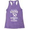 The Fishing Legend Reeling Them In For 40 Years Racerback Tank
