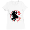 goku Ladies Fitted T-Shirt