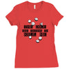 the dice are trying to kill me Ladies Fitted T-Shirt