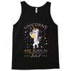 Unicorns are born in July Tank Top