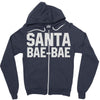santa bae bae Zipper Hoodie