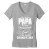 I'm Called Papa Because I'm Way Too Cool To Be Called Grandfather Women's V-Neck T-Shirt