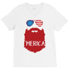 america 3 V-Neck Tee