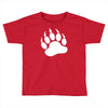 tiger paw sticker vinyl decal   wildcat claws print pet car window tru Toddler T-shirt