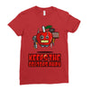 apple keeps the doctors away Ladies Fitted T-Shirt