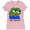 Pepe The Frog Ladies Fitted T-Shirt